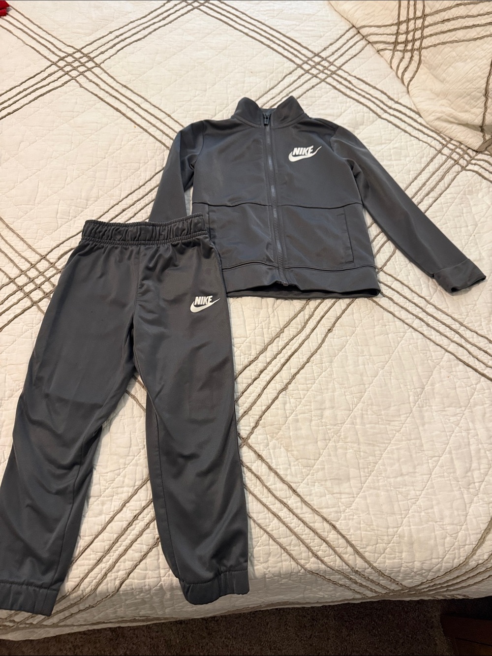 Nike Black Youth Track Jacket and Joggers Set